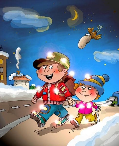 Фликеры светоотражающие для детей