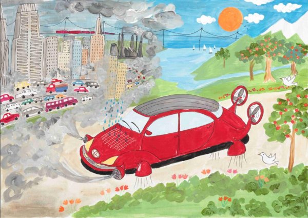 Конкурс рисунков Тойота автомобиль мечты 2021