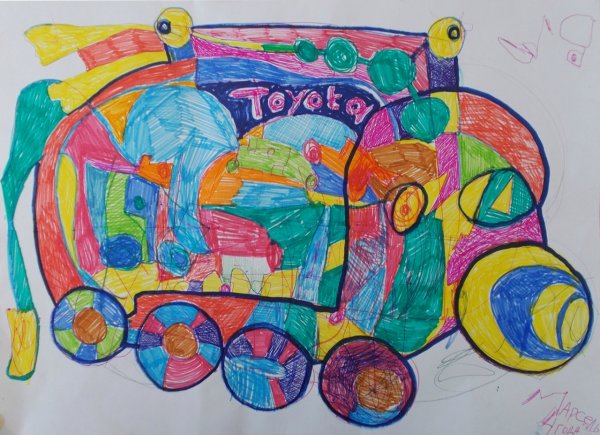 Автомобиль мечты поделка