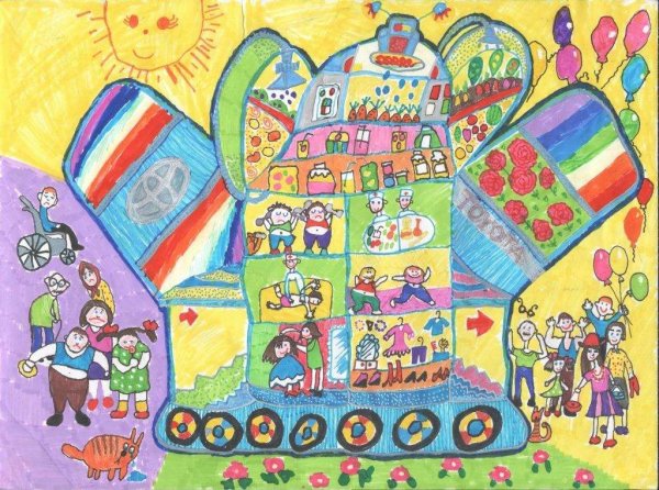 Машины будущего глазами детей