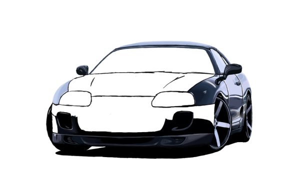 Супра а80 контур