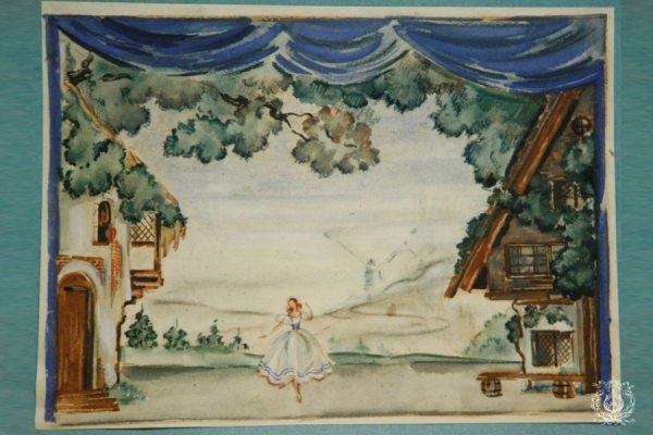 Жизель Сценография