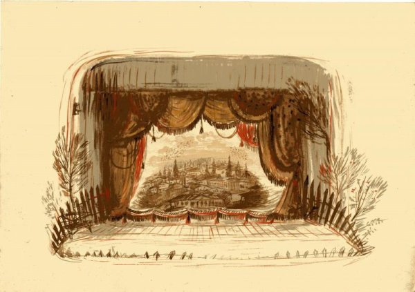 Сценография Тургенев