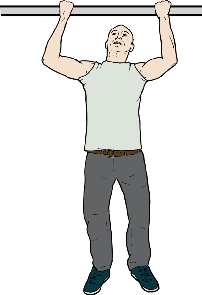 Подтягивания снизу вверх