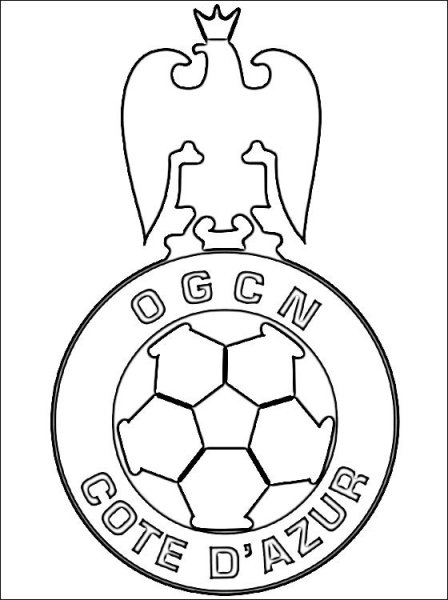 Раскраска футбольная команда