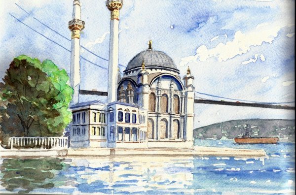 Стамбул иллюстрация