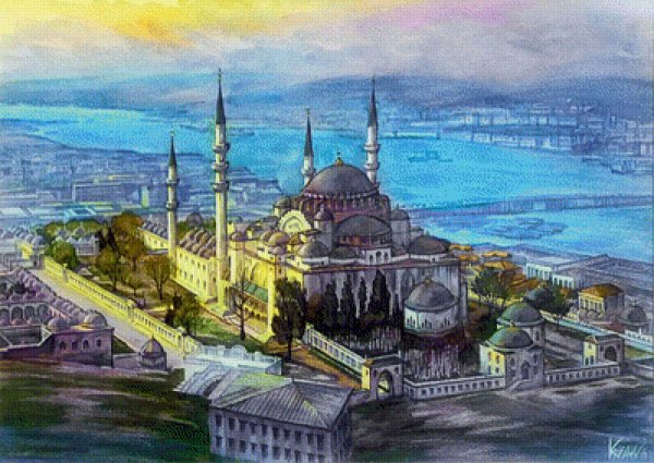 Стамбул Айя София картина