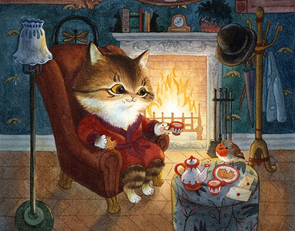 Открытки добрый вечер