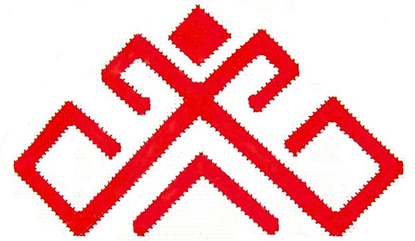 Чувашский узор "Древо рода, жизни, мудрости"