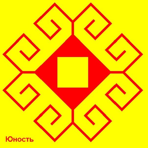 Чувашский узор Кеске