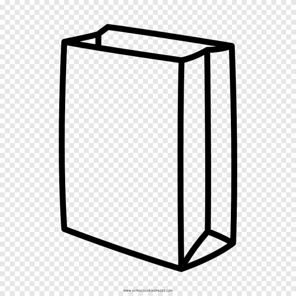 Бумажный пакет контур