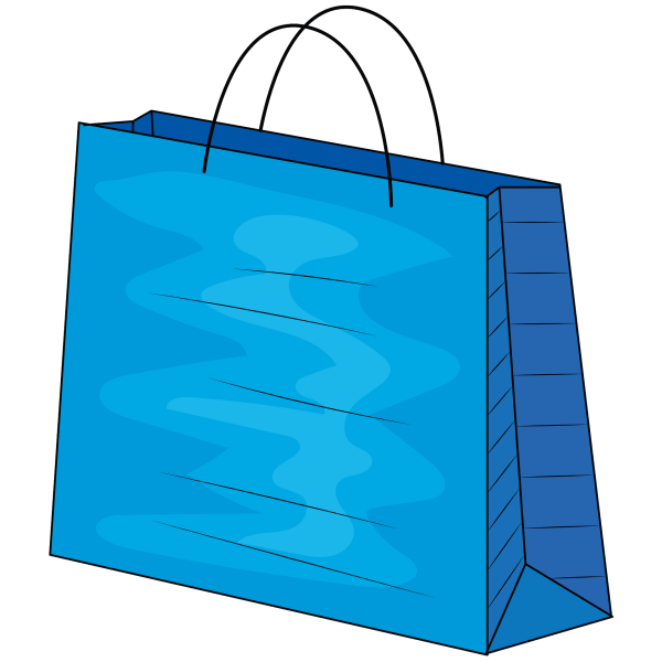 Пакет нарисованный