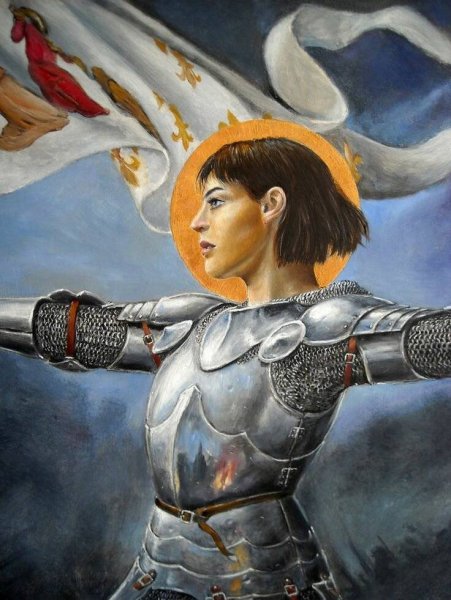 Рисунок Жанны д'АРК