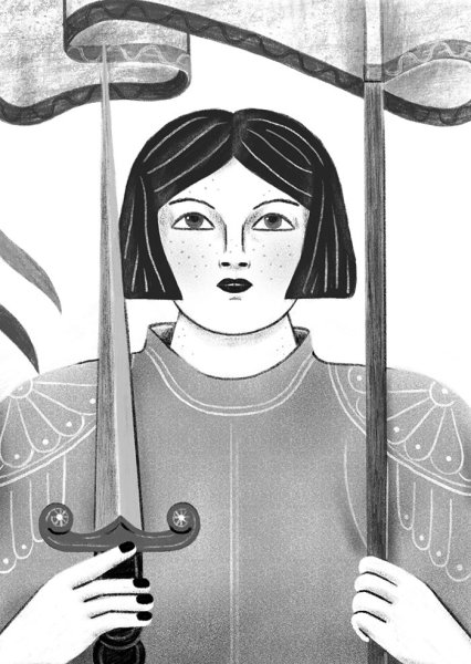 Мультяшная Жанна дарк