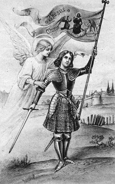 Жанна дарк карандашом