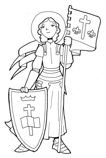 Жанна дарк миниатюра 15 века