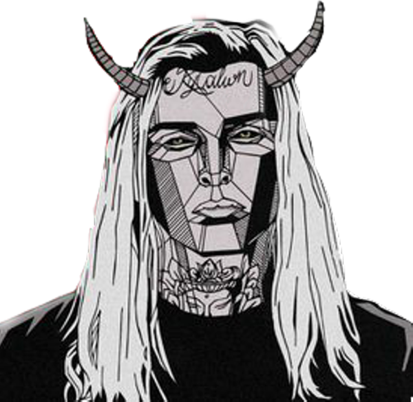 GHOSTEMANE наклейки