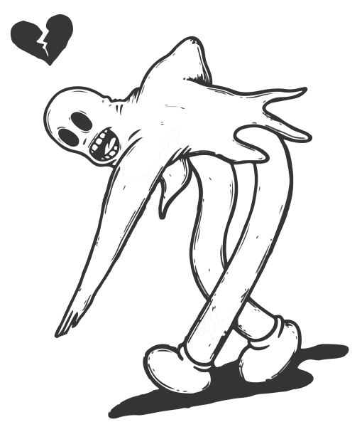 Тату призрак гостмейн