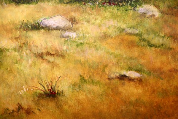 Травка акварель