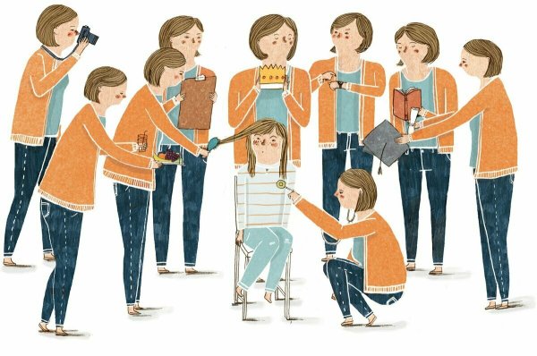 Воспитание детей иллюстрации