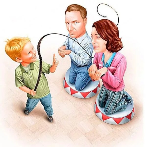 Родители манипулируют детьми