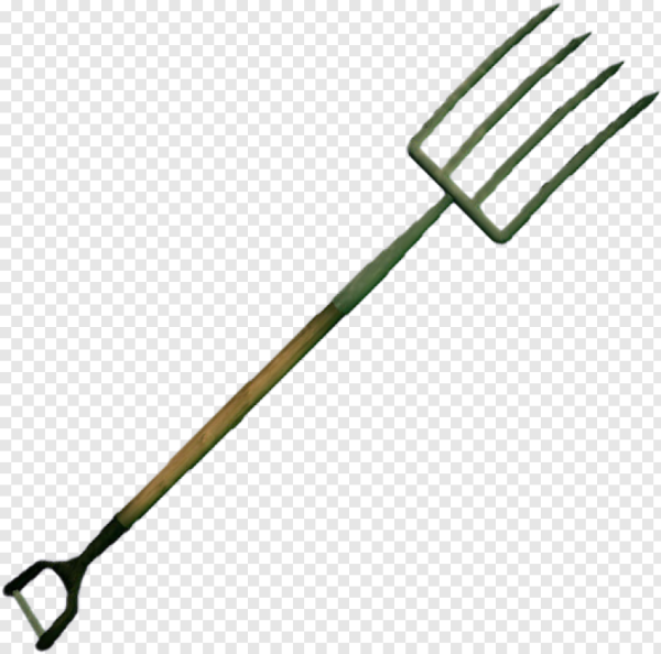 Вилы на прозрачном фоне
