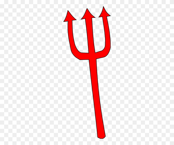 Красный трезубец