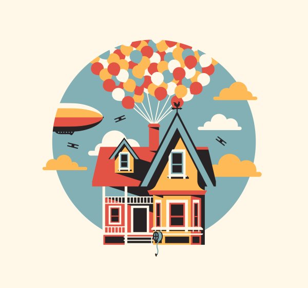 Стилизованный дом