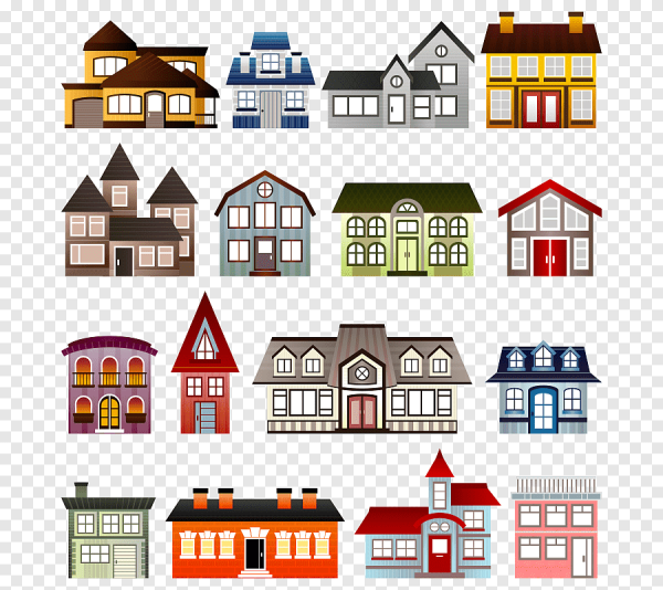 Векторный домик