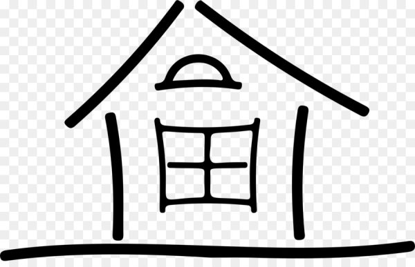 Домик рисунок