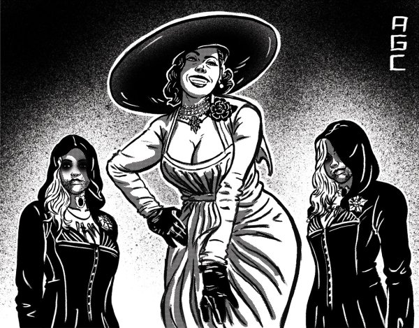 Альсина Димитреску Resident Evil