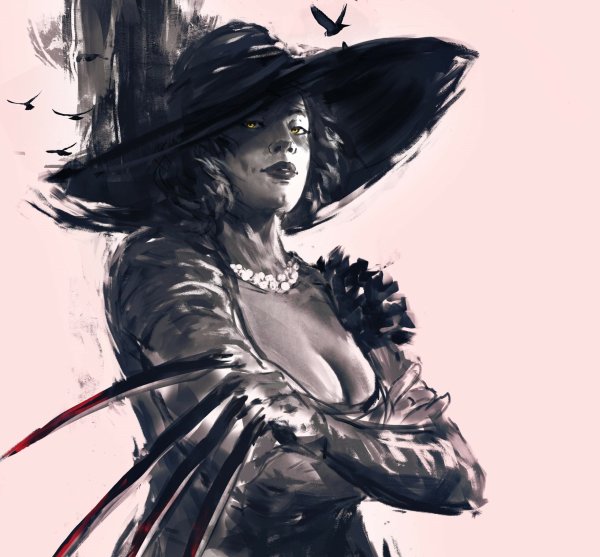 Resident Evil Village леди Димитреску