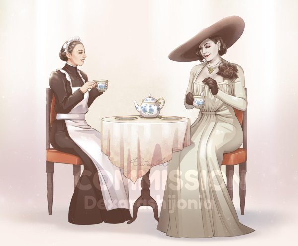 Семья Димитреску арты