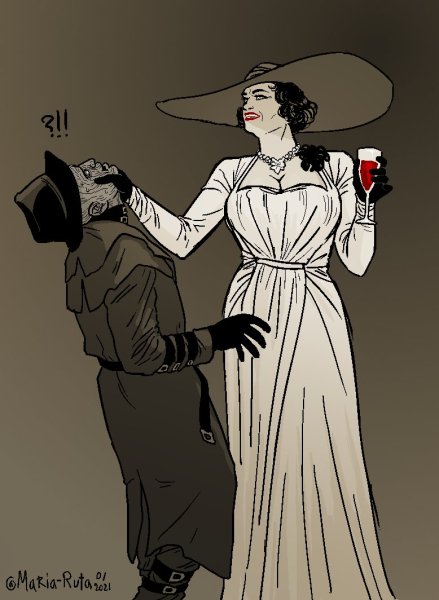 Леди Димитреску персонаж