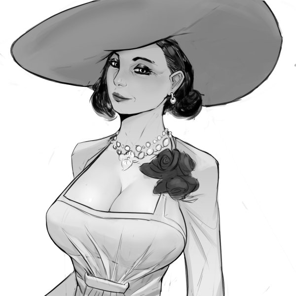 Resident Evil 8 вампирша леди Димитреску