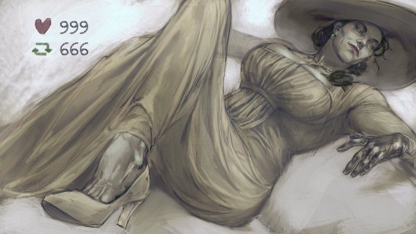 Леди Альсина Димитреску арты 18