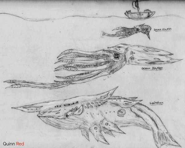Нарисовать Левиафана