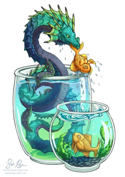 Дракон водной стихии