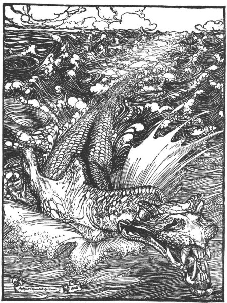 Левиафан морской змей