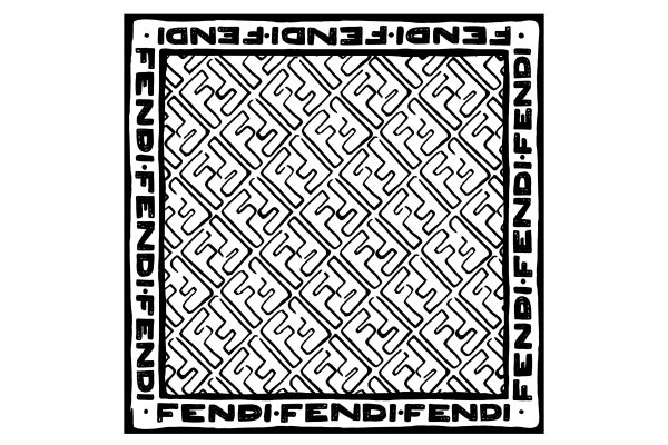Орнамент Фенди