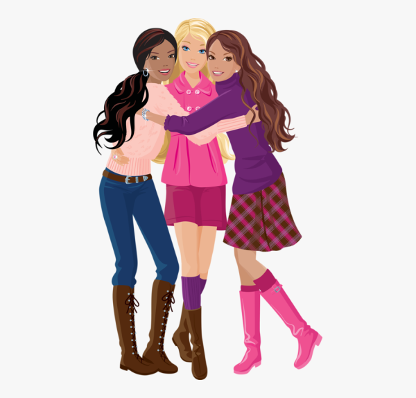 Мультяшные подружки