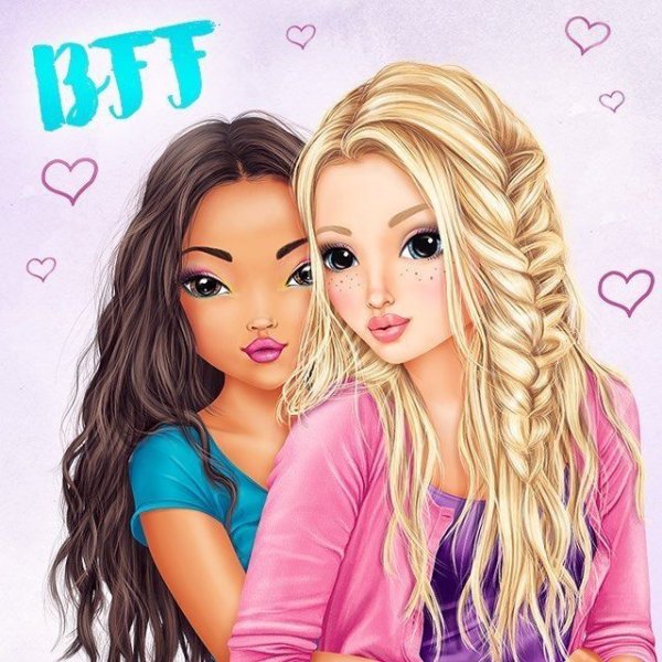 Подруги мультяшные