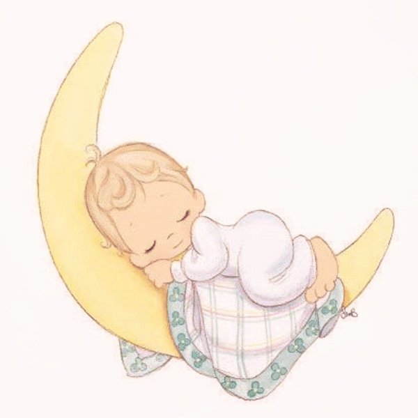 Ангелочек на месяце