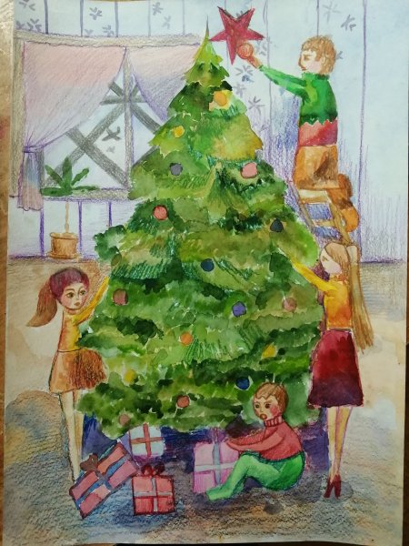 Елка войны конкурс рисунков