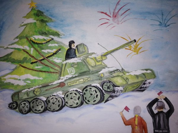 Елка Победы 2021 конкурс рисунков