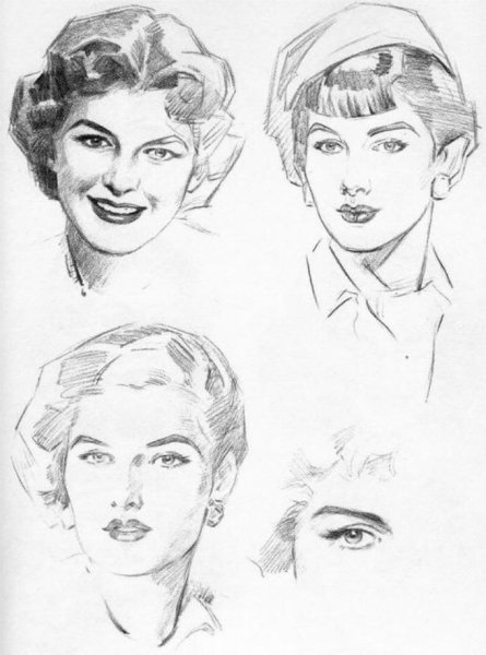 Эндрю Лумис рисование головы