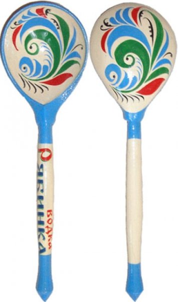 Роспись ложек деревянных для детей