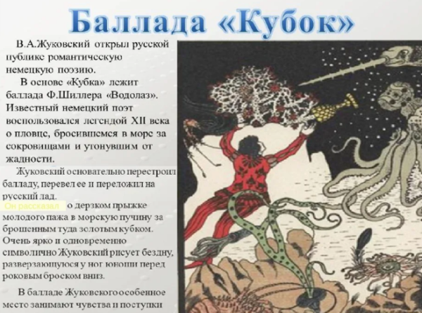 Жуковский иллюстрации