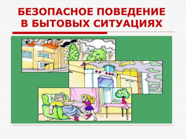 Безопасное поведение в быту