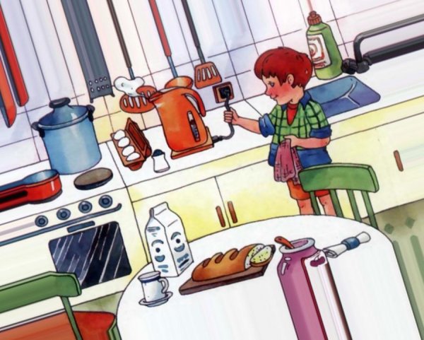 Безопасность на кухне для детей